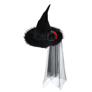 Baroque Witch Hat Prop Accessory
