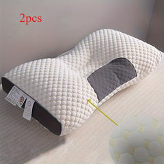 Supportive Massage Pillow Set with Breathable Fabric