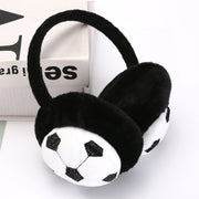 Warm Women's Football Earmuffs Set - Cute Winter Headgear