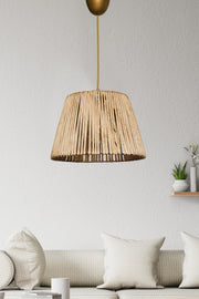 Esparfa Einzelpendelleuchte Natur Hnmd-42