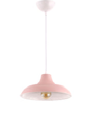 Pink Single Pendant Lamp Chandelier With Bow Finish - Çakır Avize