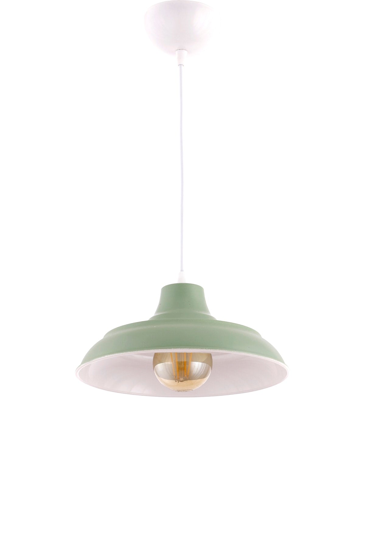 Bow Finish Green Single Pendant Chandelier - Çakır Avize