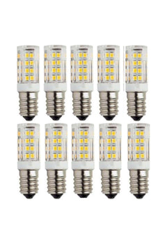 10 Pack E14 LED Capsule Bulbs 5W - Energy Efficient Lighting for Chandeliers