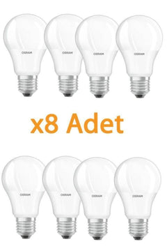 Pack of 10 E27 LED Bulbs – 6500K Warm White, 10W (Equivalent to 75W)