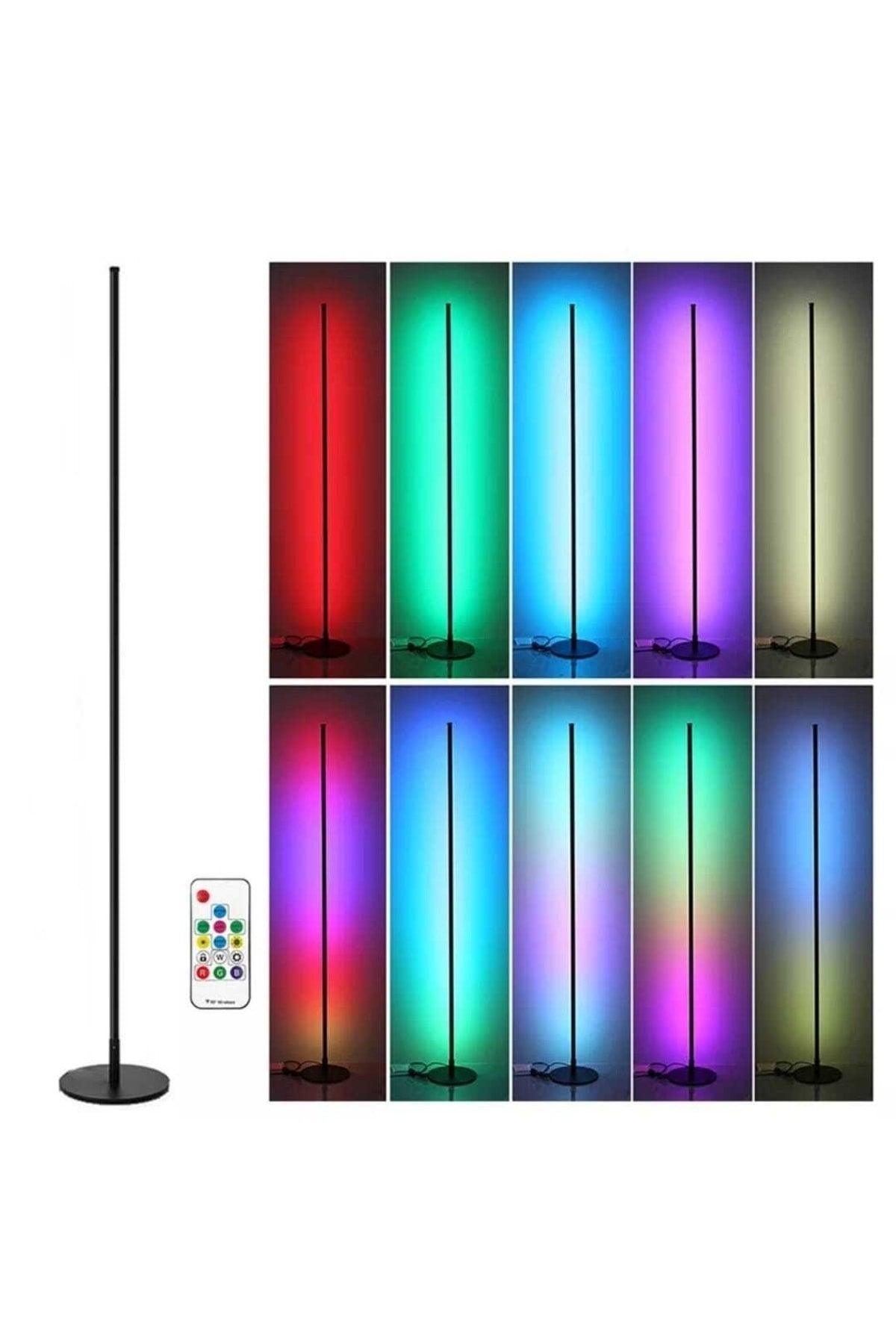 120cm Eco Argb Heytube Controlled Led Floor Lamp Fixed Colors + Animated Sliding Mode Argb - Swordslife
