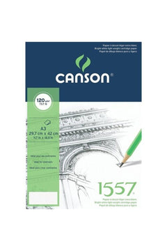 Heavyweight Sketchbook 120gsm – A3 Size, 40 Sheets, Top Spiral Binding