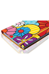 16.5x22.5 Cm Hidden Spiral Square Notebook