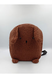 0 - 6 Years Kindergarten Kids School / Backpack Wellsoft Plush Brown