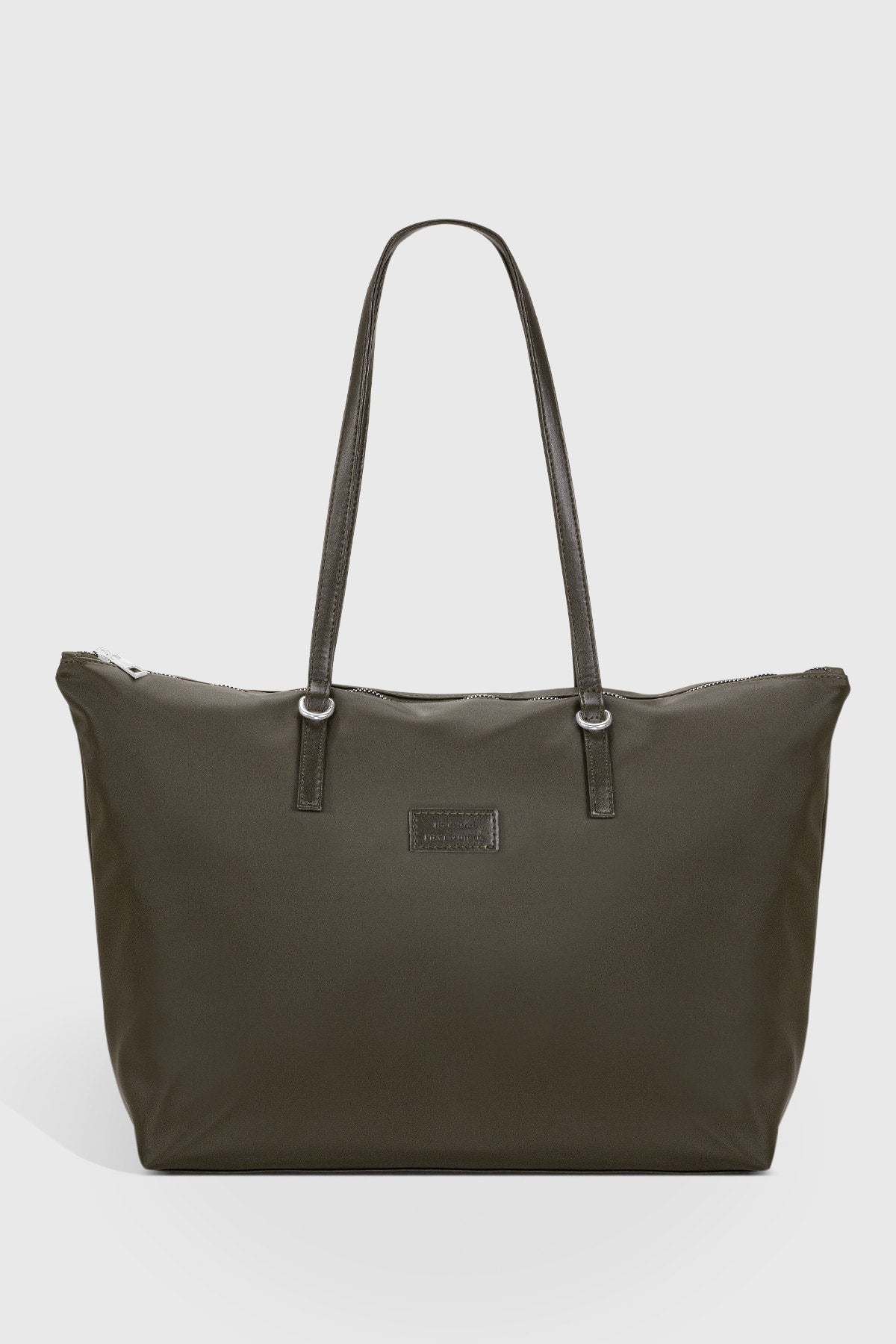 Khakifarbene Shopper-Tasche 217 für Damen
