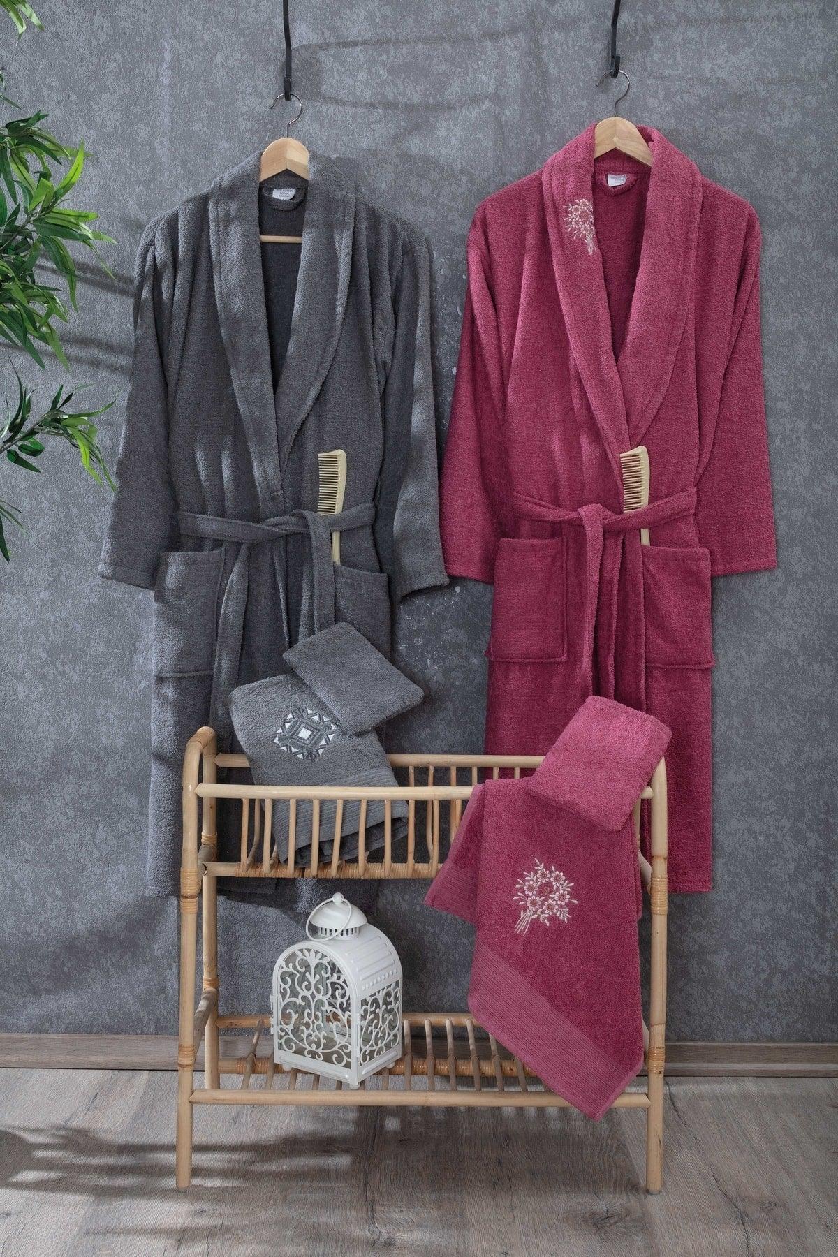 10 Piece Embroidered Bathrobe Set | Bathrobe | Bathrobe Set | Dowry set - Swordslife
