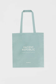 Pacific Republic Logo Stofftasche
