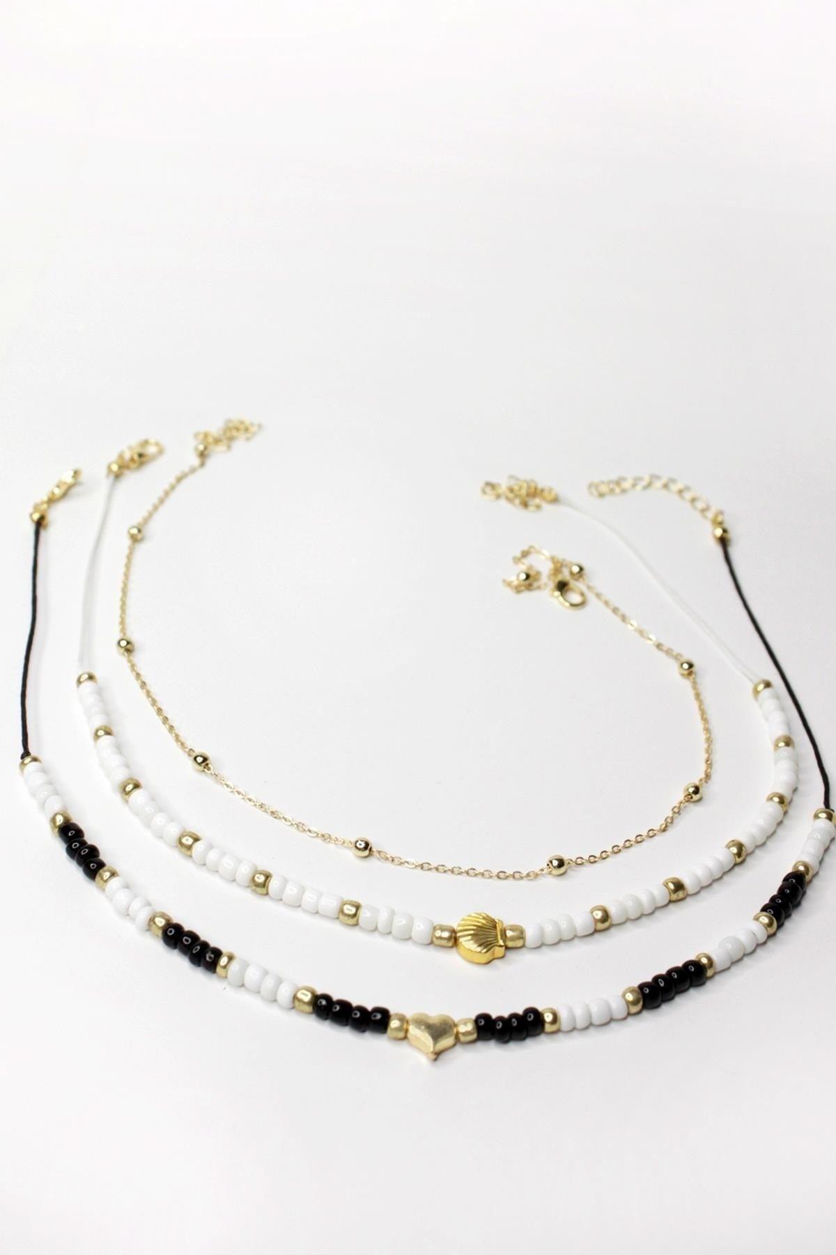 Bead Choker Necklace Set - Swordslife