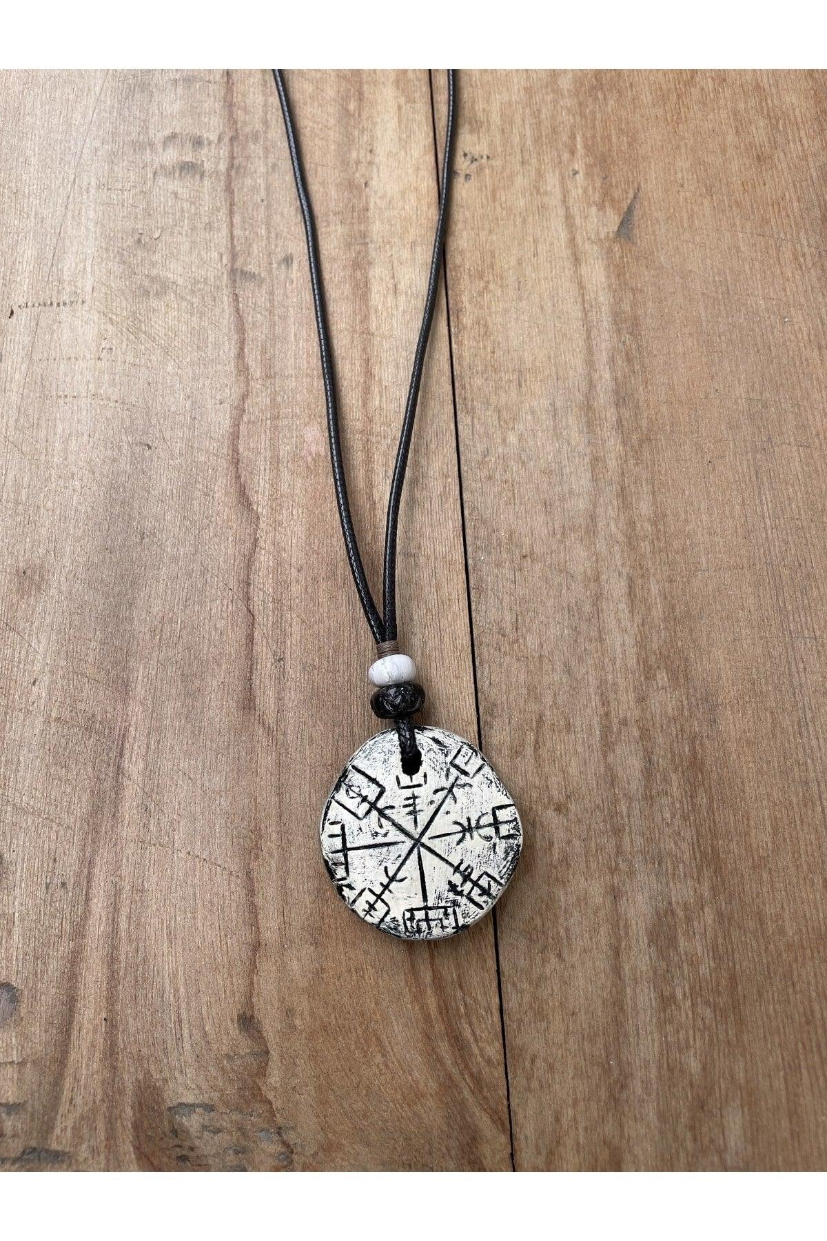 Ceramic Design Necklace, Bohemian Ethnic Style Necklace, Design Necklace, - Swordslife