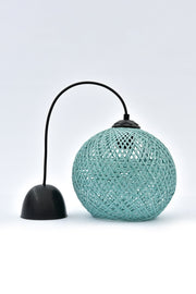 Balle Cyan Pendant Lamp Ball Chandelier Black Cable