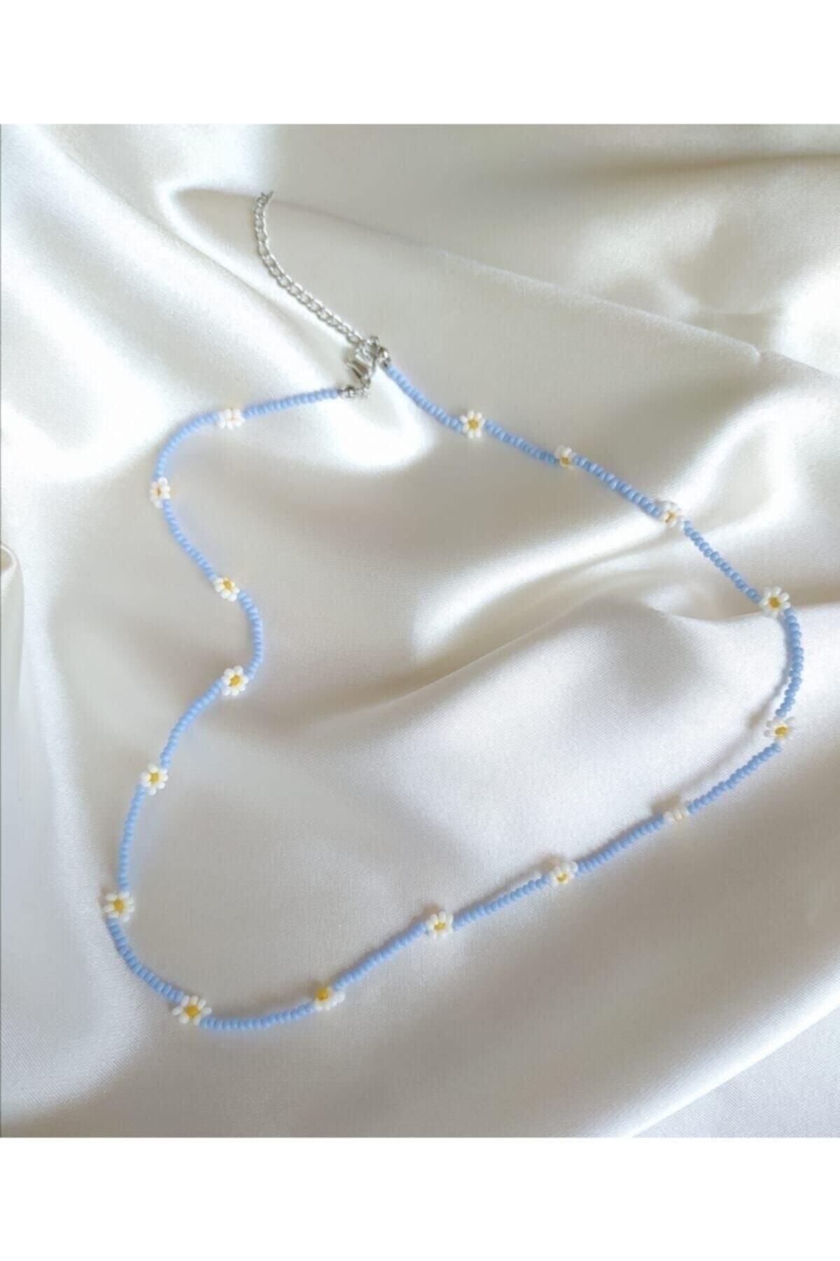 Minimal Daisy Necklace, Women's Daisy Necklace - Swordslife