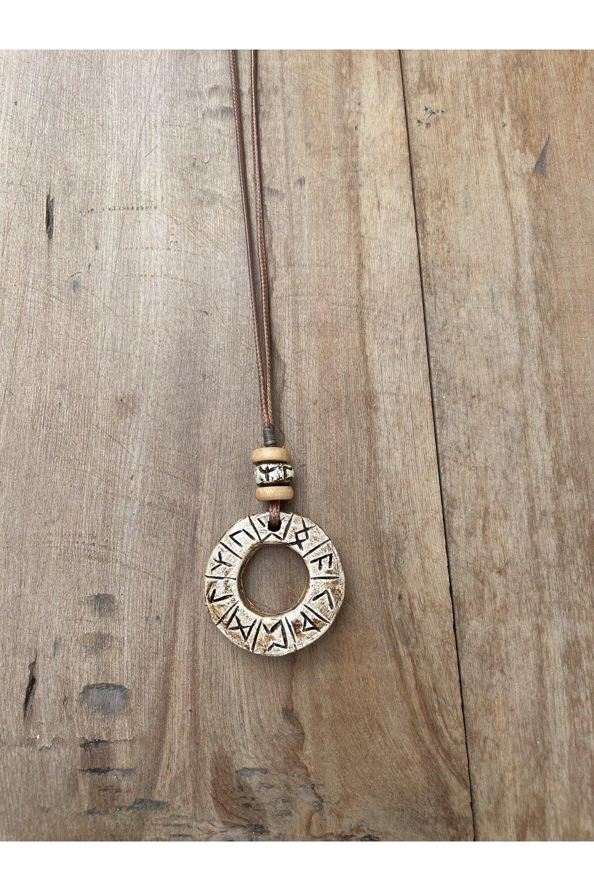 Ceramic Design Necklace, Bohemian Ethnic Style Necklace, Design Necklace, - Swordslife