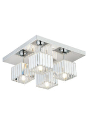 Sabrina 4-Piece Chrome K-01 Chandelier