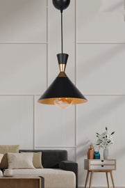 Voile Pendant Lamp Chandelier Black