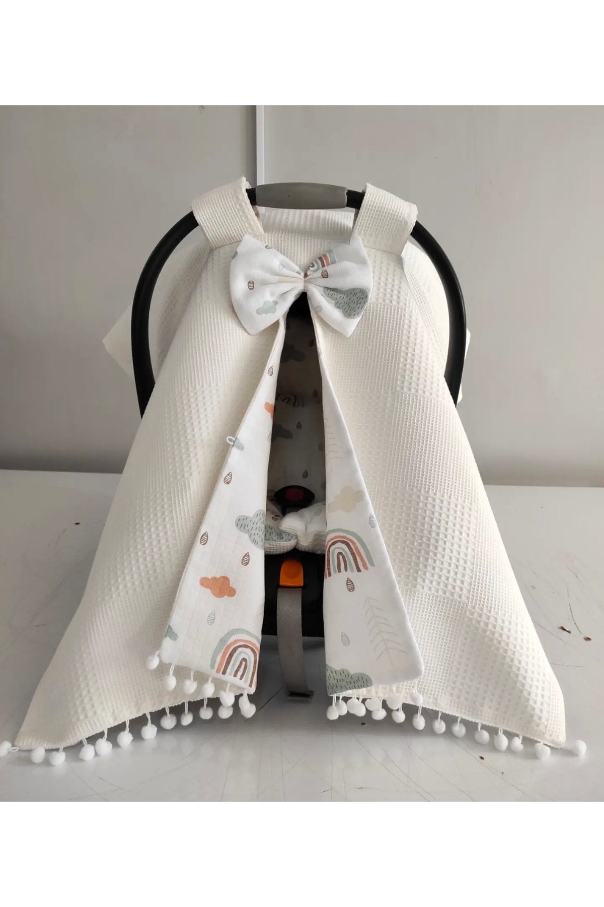 Kinderwagenbezug und Kinderwagenkissen