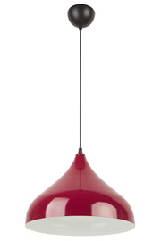 Reyes Special Design Modern Decorative Cafe Kitchen Living Room White Pendant Lamp Single Chandelier In Burgundy