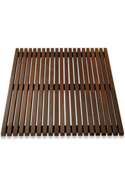 Wooden Bathroom Shower Pool Grate Mop Mat 40cm.x 40cm. - Swordslife