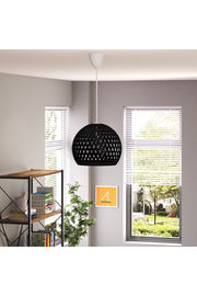 Pendent Ball Black Chandelier