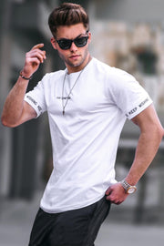 White Men'S T-Shirt 4461
