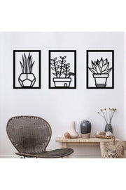 3-pot Flower Wall Decor - Swordslife