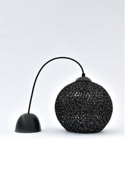 Balle Black Pendant Lamp Ball Chandelier (Black Hanger Set)
