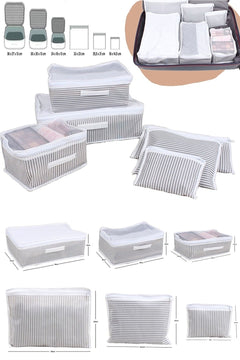 6-Piece Baby Storage Organizer Set for Nursery Essentials