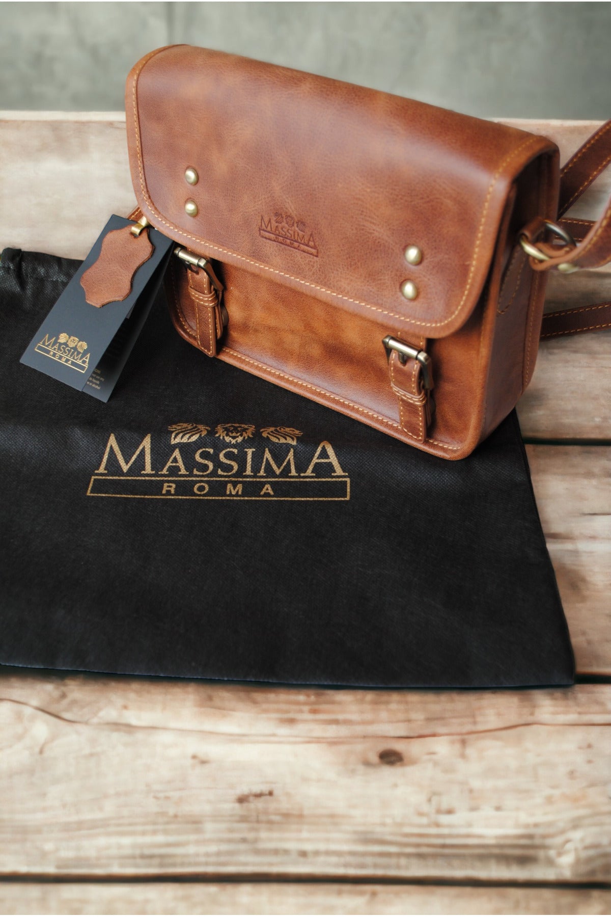 1. Hochwertige Tasche aus echtem Leder