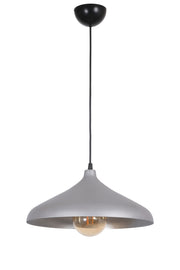 Nil Modern Design Cafe Kitchen Living Room Metal Gray Interior Gray Color Single Chandelier