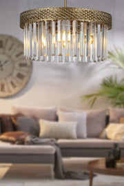 Sitrus 4Th Antique Lux Crystal Stone Chandelier
