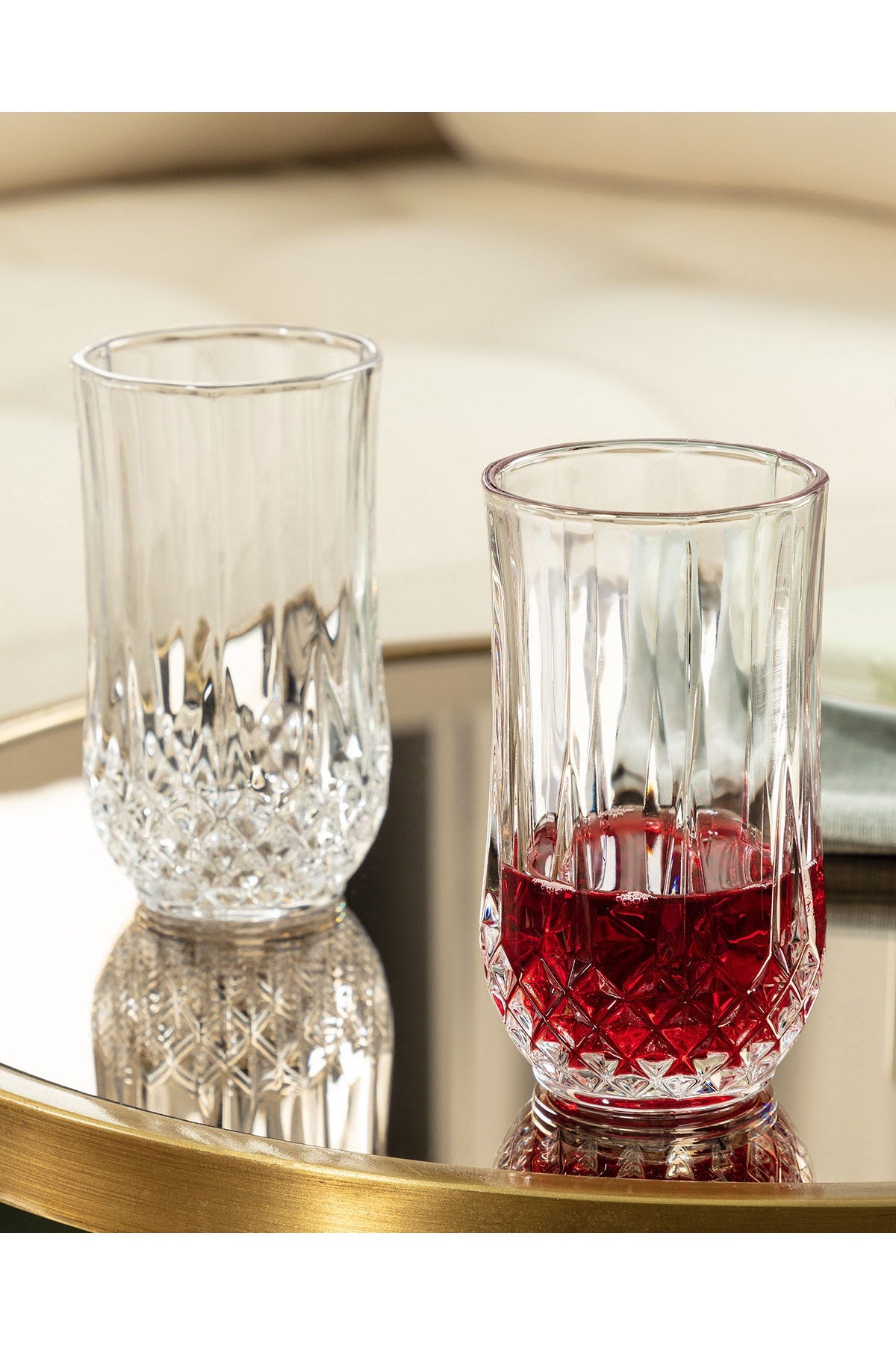 Audrey Set mit 4 hohen Schnapsgläsern, 140 ml