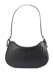 Original Damen Säulenriemen Komfortmodell Baguette Einäugiger Reißverschluss Mini Hand Arm und Schultertasche
