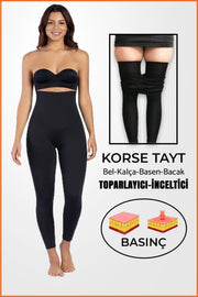 High Waist Corset Tights Firming Slimming Postpartum Recovery Postpartum Tights - Swordslife
