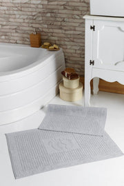 100% Cotton 2 Pieces Puffy 520 grams Foot Towel - Bath Mat - Swordslife