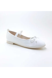 Girl'S Elastic-Bow Detailed Lightweight Flats