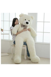 Giant Big Plush Teddy Bear 170 Cm Gift Bear (100% Domestic) White