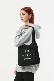 Letter Printed Tote Bag