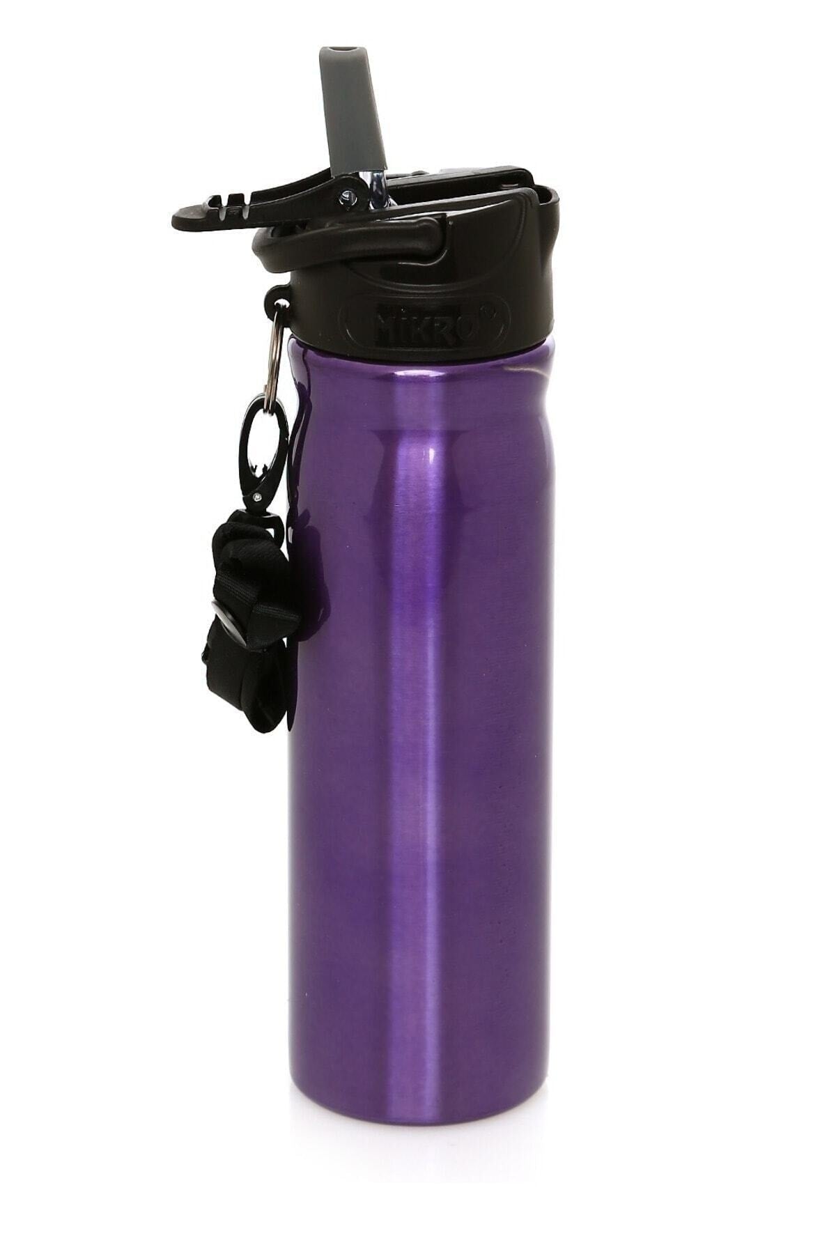 Steel Drinker And Flask 500 Ml Straw Hanger Rope