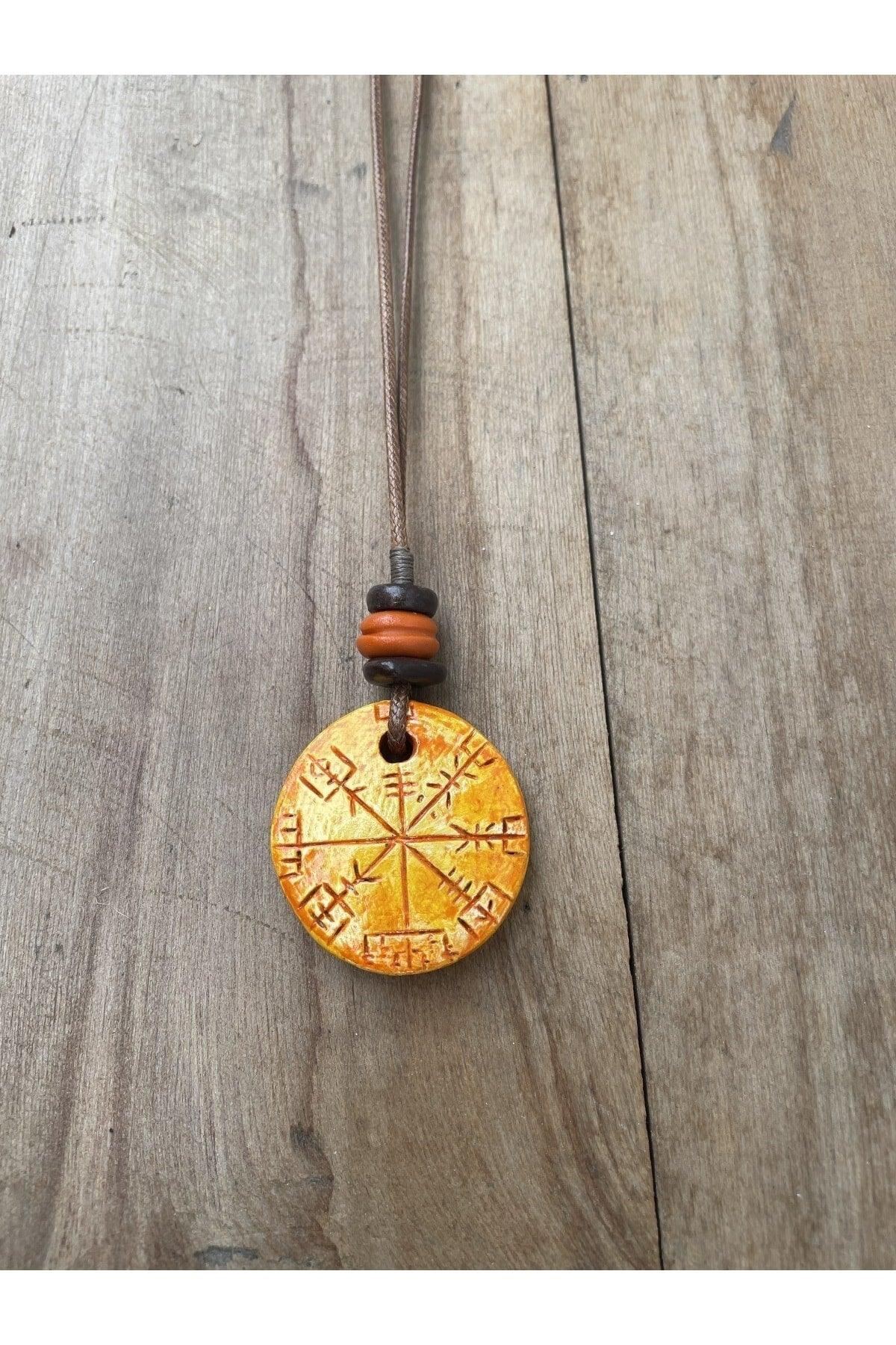 Ceramic Design Necklace, Bohemian Ethnic Style Necklace, Design Necklace, - Swordslife