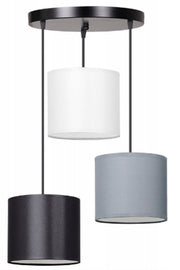 Modernes Design Wohnzimmer Kronleuchter 3 Bunte Stoff Hüte