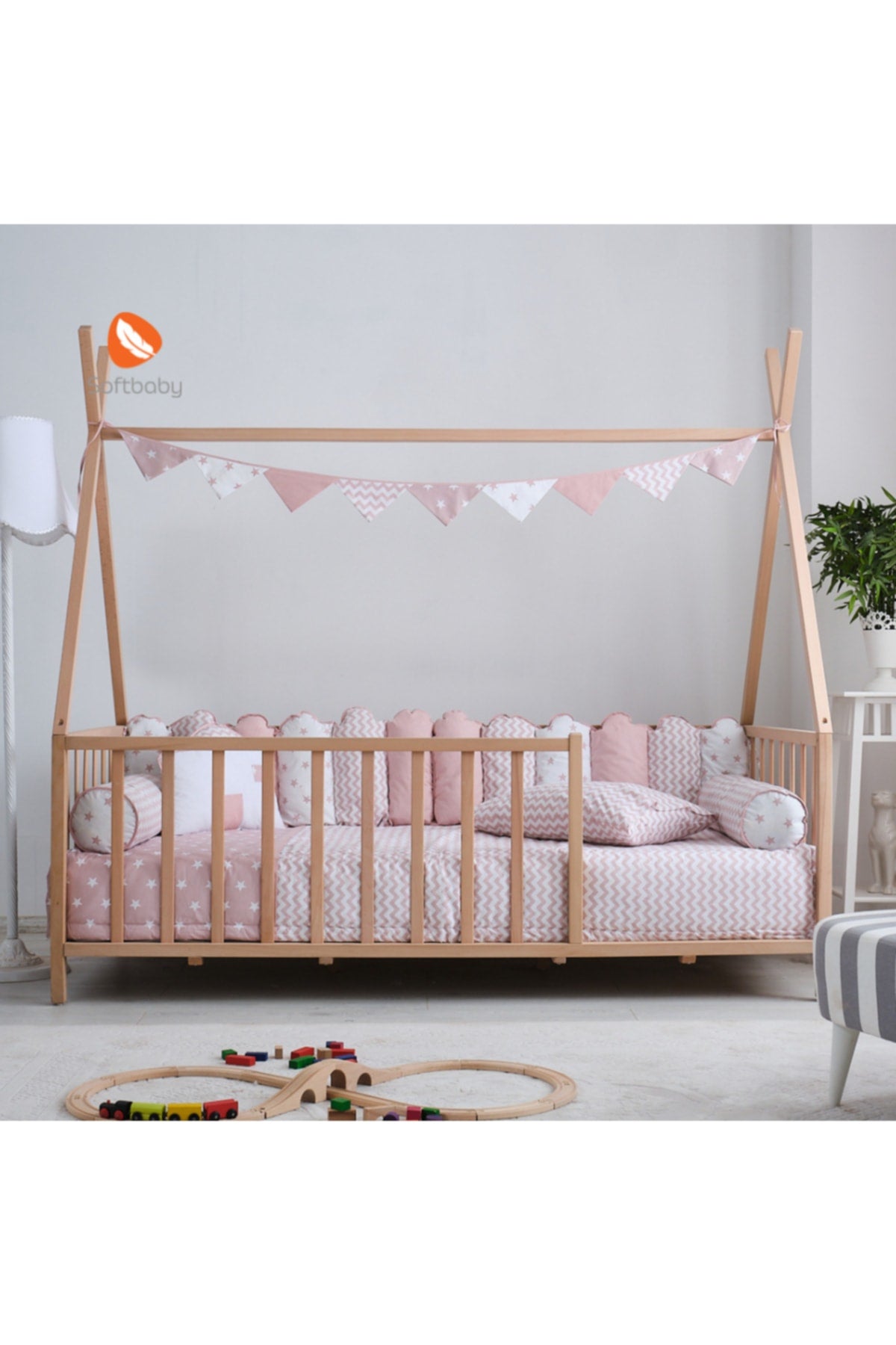 My Home Pink Montessori Sleeping Set