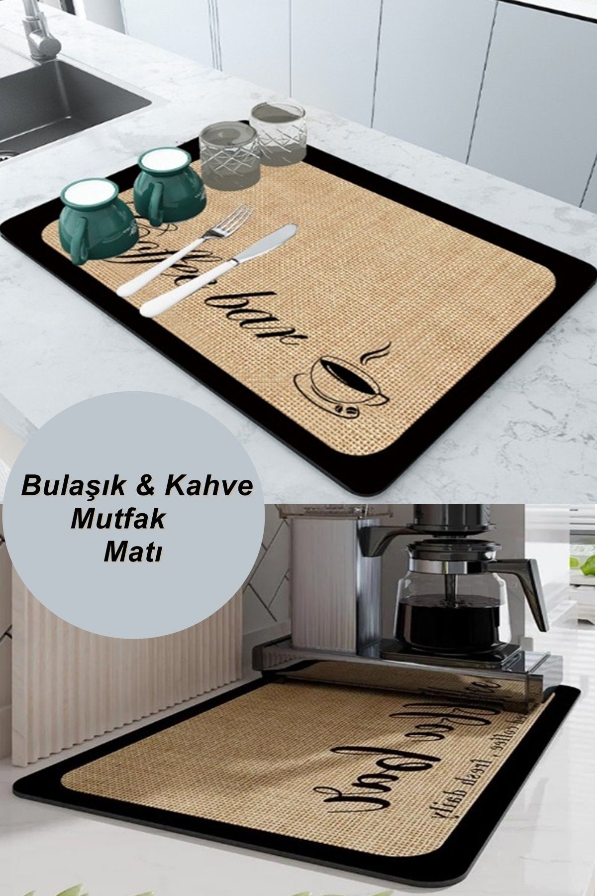 Magische Abwaschmatte | Abtropfmatte 40X50 Abtropfmatte, faltbare Arbeitsplattenunterlage