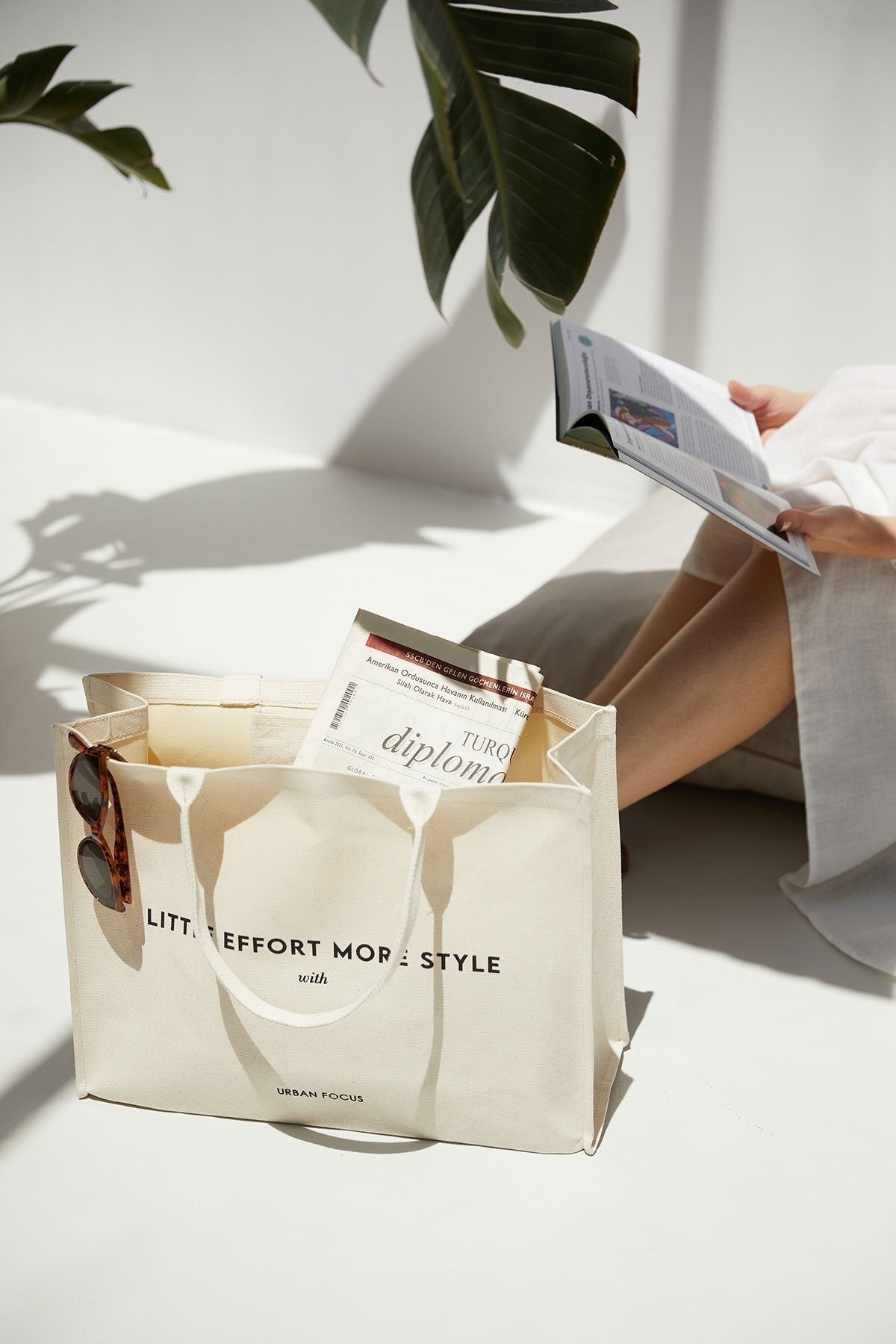 Bedruckte Canvas-Tasche
