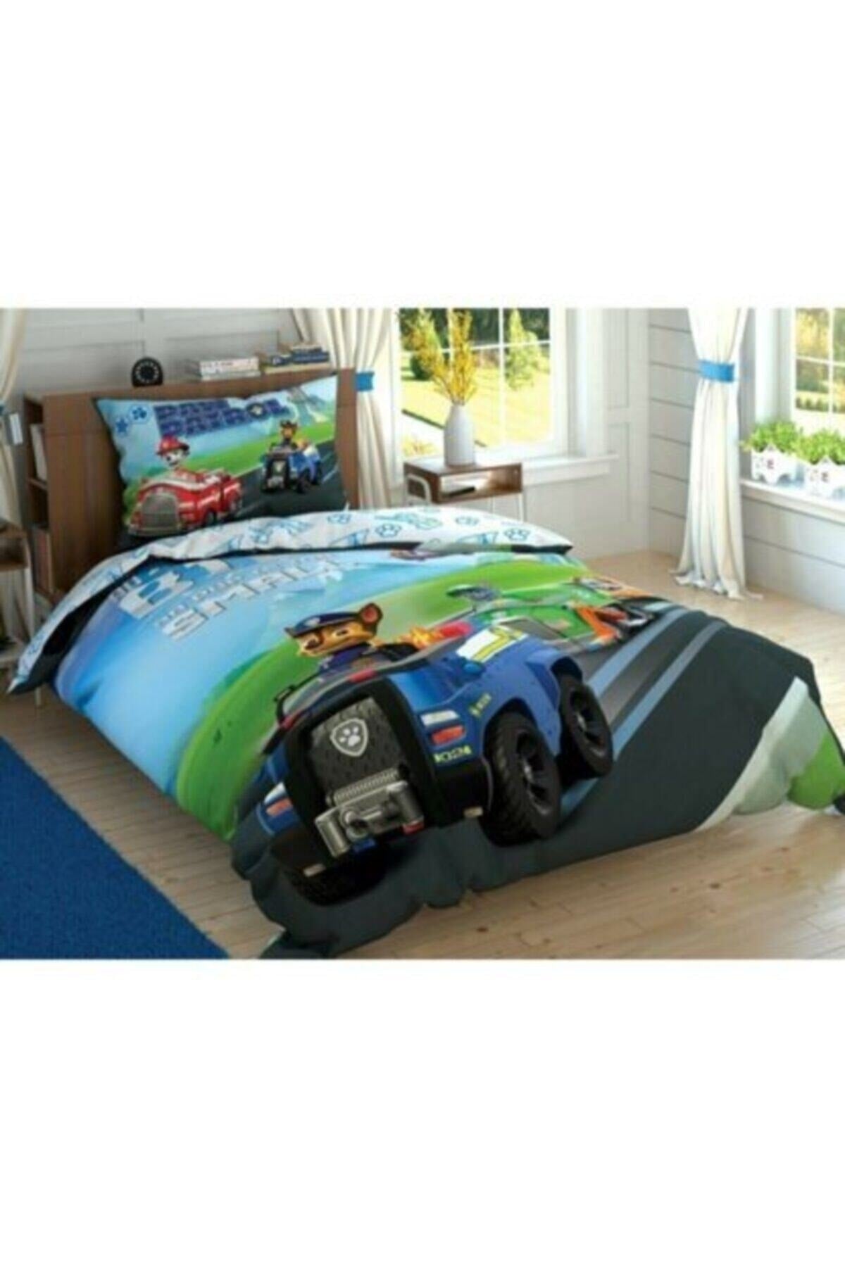 Licensed Paw Patrol Team Single Duvet Cover Set