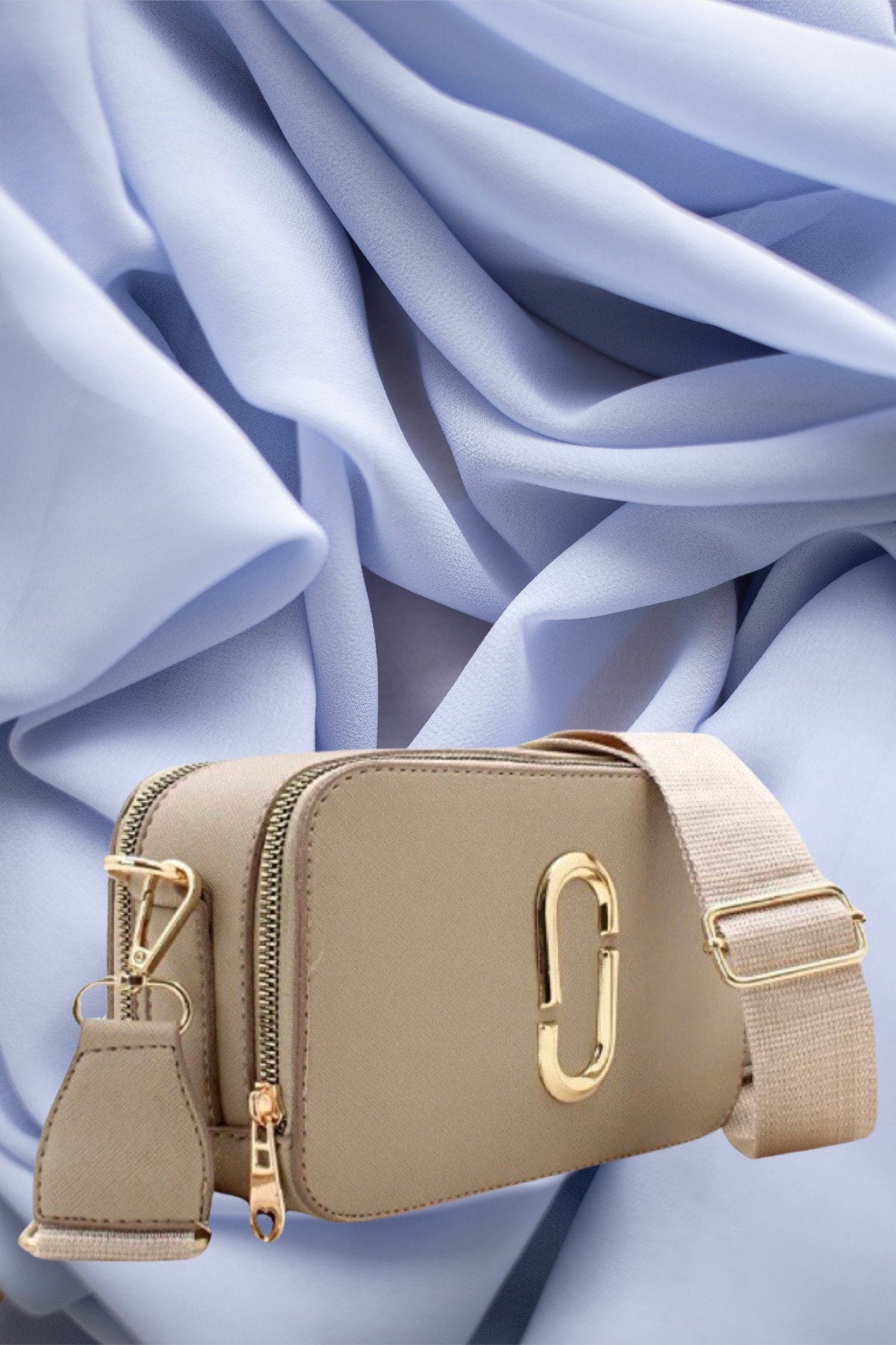 Women'S Canta Mink Quality Sport Stylish Crossbody Two Compartment Pocket Shoulder Bag (Small Size)