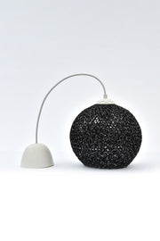 Balle Black Pendant Lamp Ball Chandelier White Cable