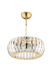 Venus Gold 25 Cm Crystal Stone Chandelier